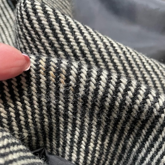 Tahari ASL Wool Blend Fully Lined One Button Cuff Sleeve Double Breasted Jacket - Picture 11 of 11